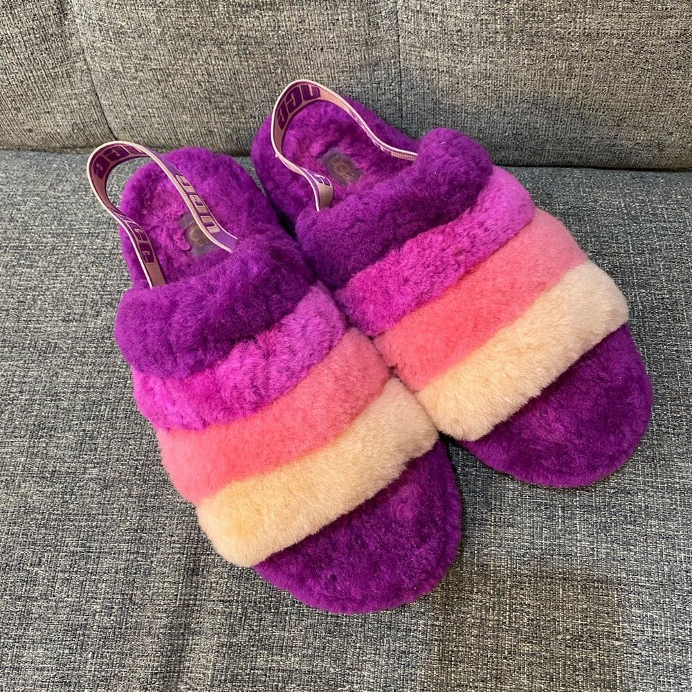 UGG Fluff Yeah Slide Women Size 10